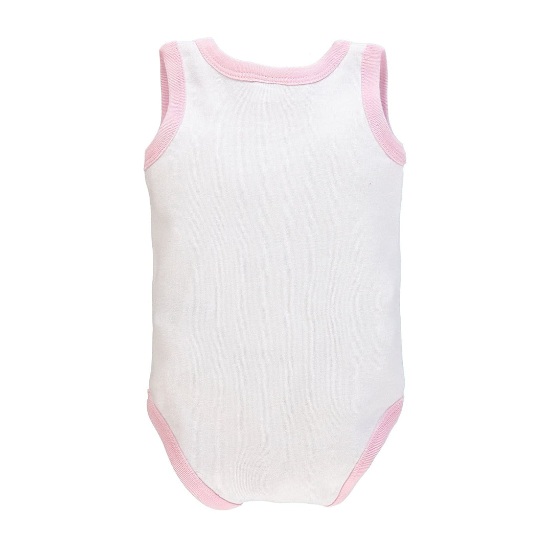 ELLEPI Body Spalla Larga Neonato Senza Maniche 100% Cotone, Confezione 2 Pz - Cassaniti