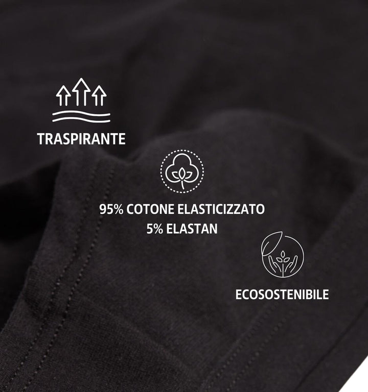 Liabel 6 Mutande Slip da Donna in Cotone Vita Alta Donna Art. T25