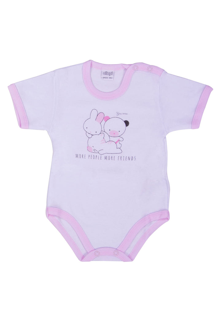 ELLEPI Body in Cotone Leggero per il Tuo Bambino, Fantasia Variabile, Confezione 2 Pz - Cassaniti