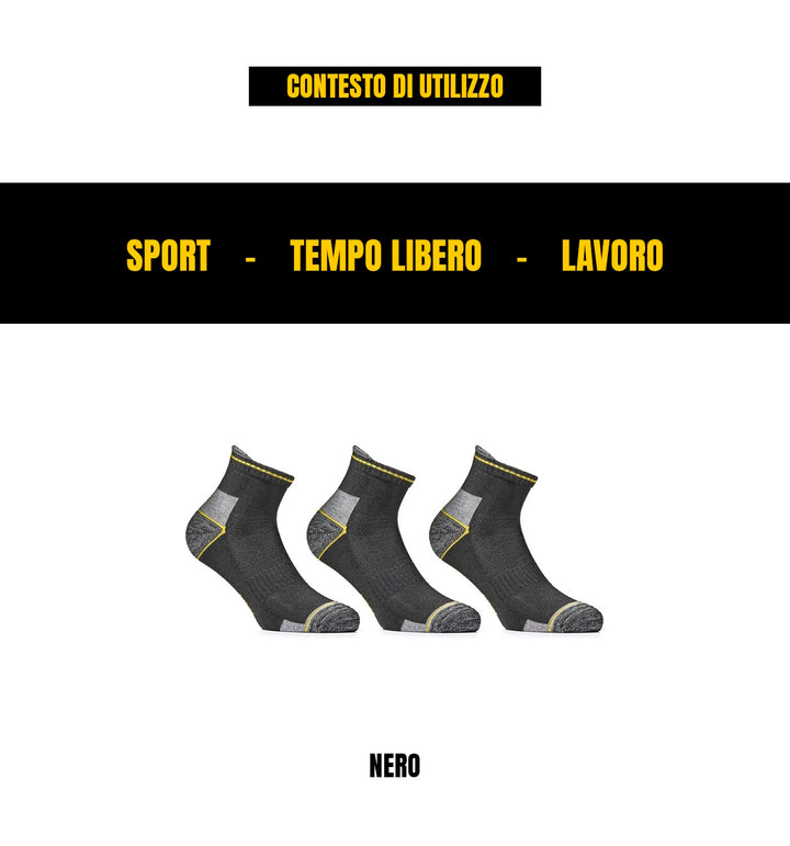 WRK Calza cortissima Anti-Infortunistica art.04 - Cassaniti