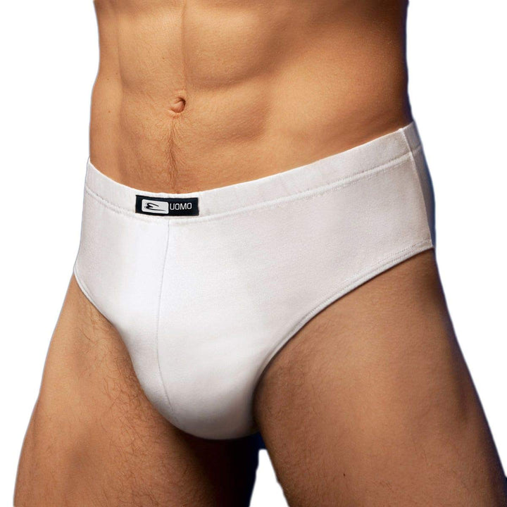 COTONELLA 6 Paia di Slip Uomo in Cotone bielastico con Elastico Interno Art. 2396 - Cassaniti