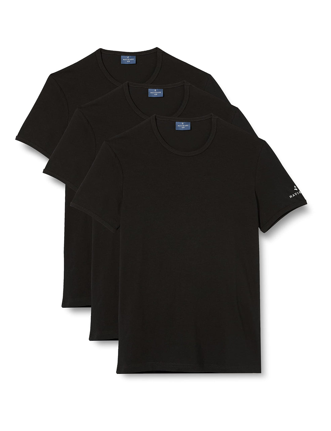 NAVIGARE 3 Maglietta uomo intima girocollo elasticizzato art. 570 - Cassaniti