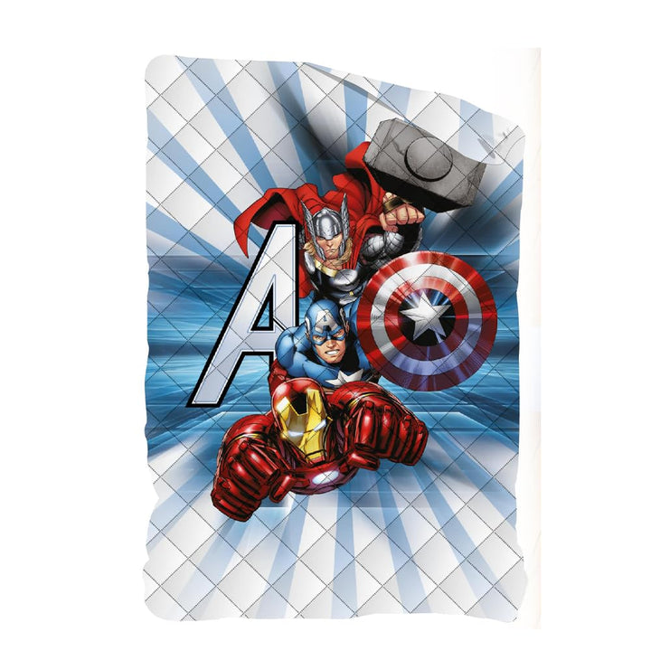 DISNEY-MARVEL Trapuntino Personaggi DOUBLE-FACE Letto Singolo