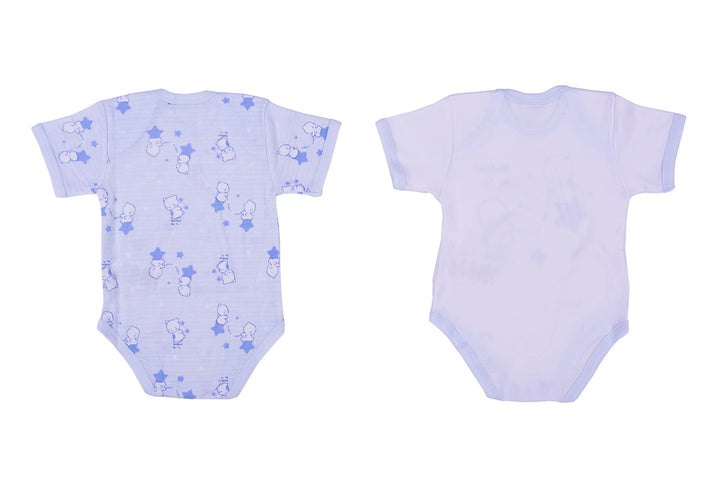 ELLEPI Body in Cotone Leggero per il Tuo Bambino, Fantasia Variabile, Confezione 2 Pz - Cassaniti