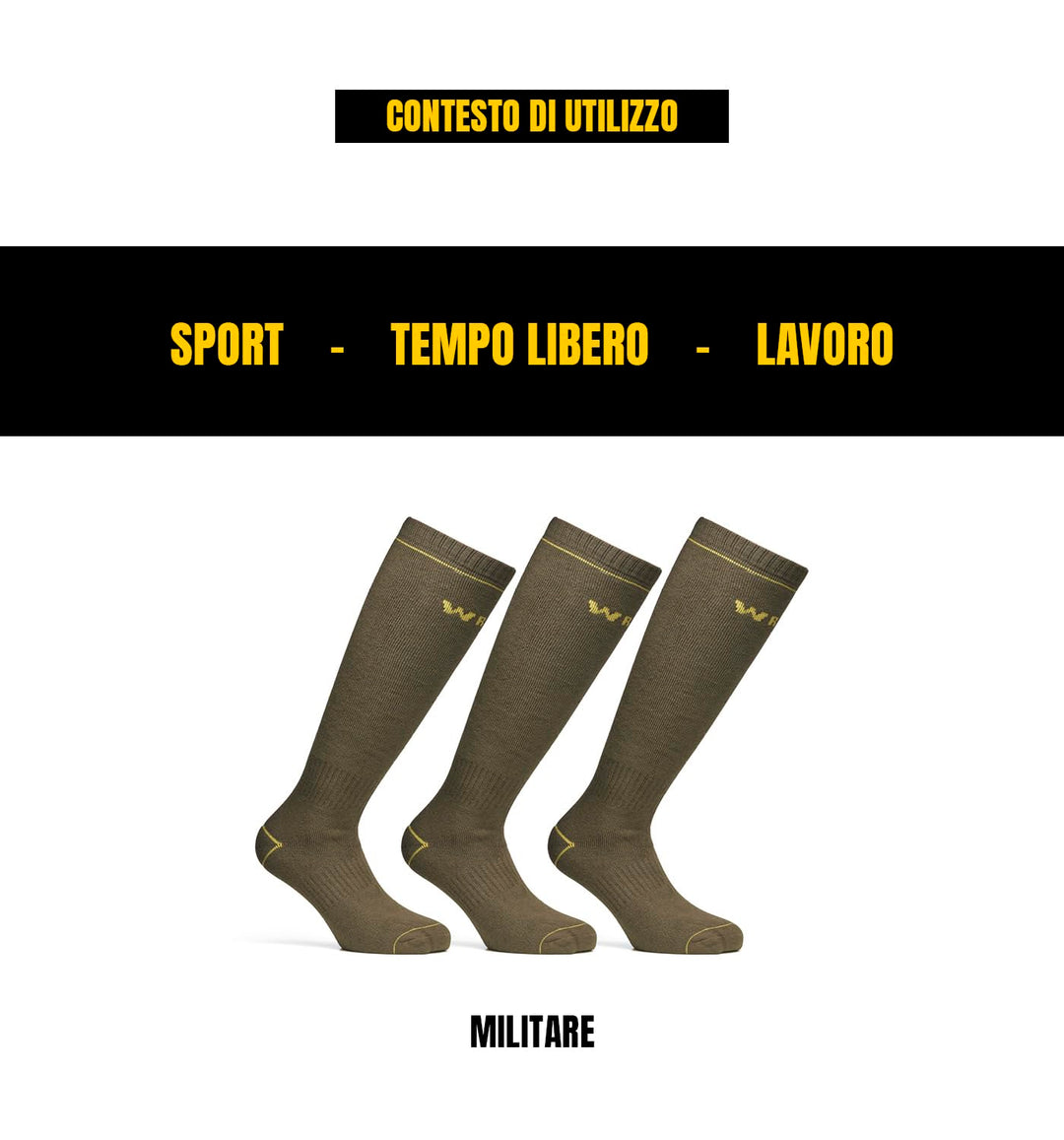 WRK Calza lunga termica Anti-Infortunistica art. 08 - Cassaniti