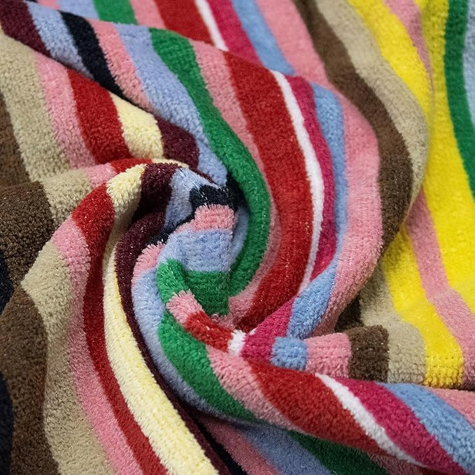 SOMMARUGA Coppia di asciugamani in spugna cinigliata (ospite+asciugamano)