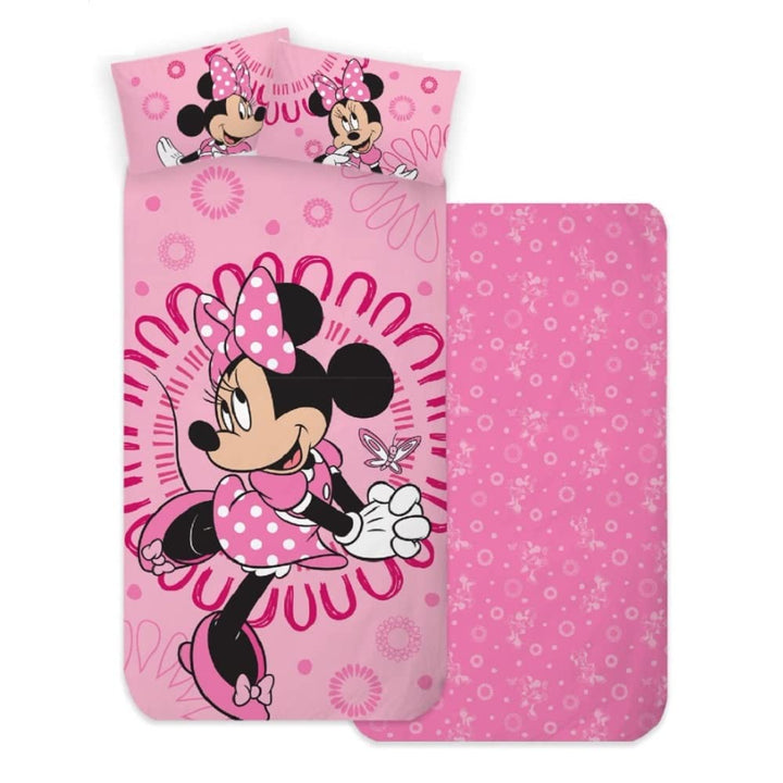 DISNEY-MARVEL Completo lenzuola, set 3 pezzi, sotto con angoli, sopra, federa, 100% Cotone