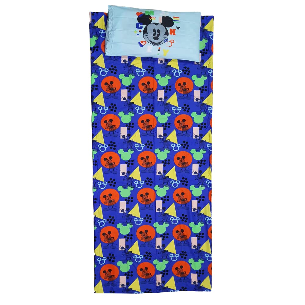 DISNEY-MARVEL Completo lenzuola, set 3 pezzi, sotto con angoli, sopra, federa, 100% Cotone