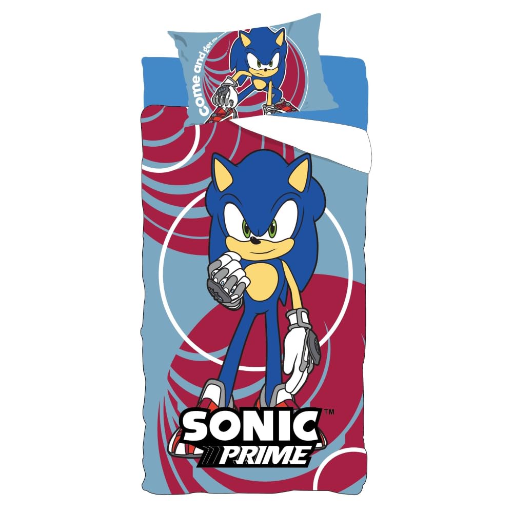 DISNEY-MARVEL Completo lenzuola, set 3 pezzi, sotto con angoli, sopra, federa, 100% Cotone