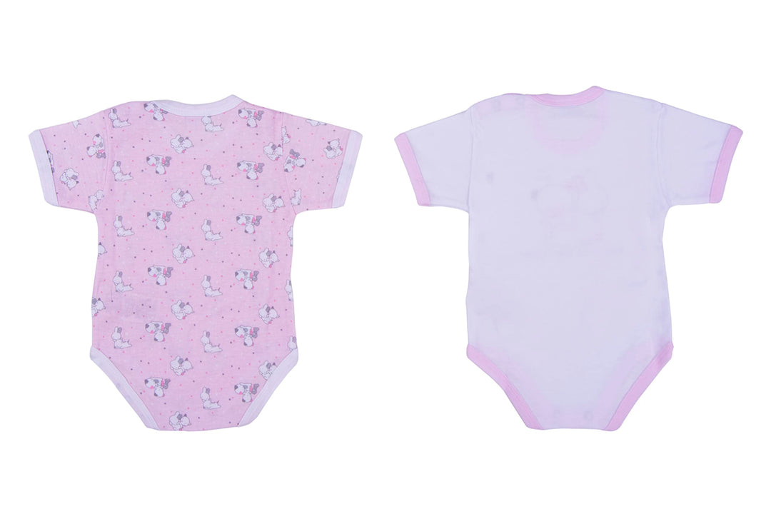 ELLEPI Body in Cotone Leggero per il Tuo Bambino, Fantasia Variabile, Confezione 2 Pz - Cassaniti