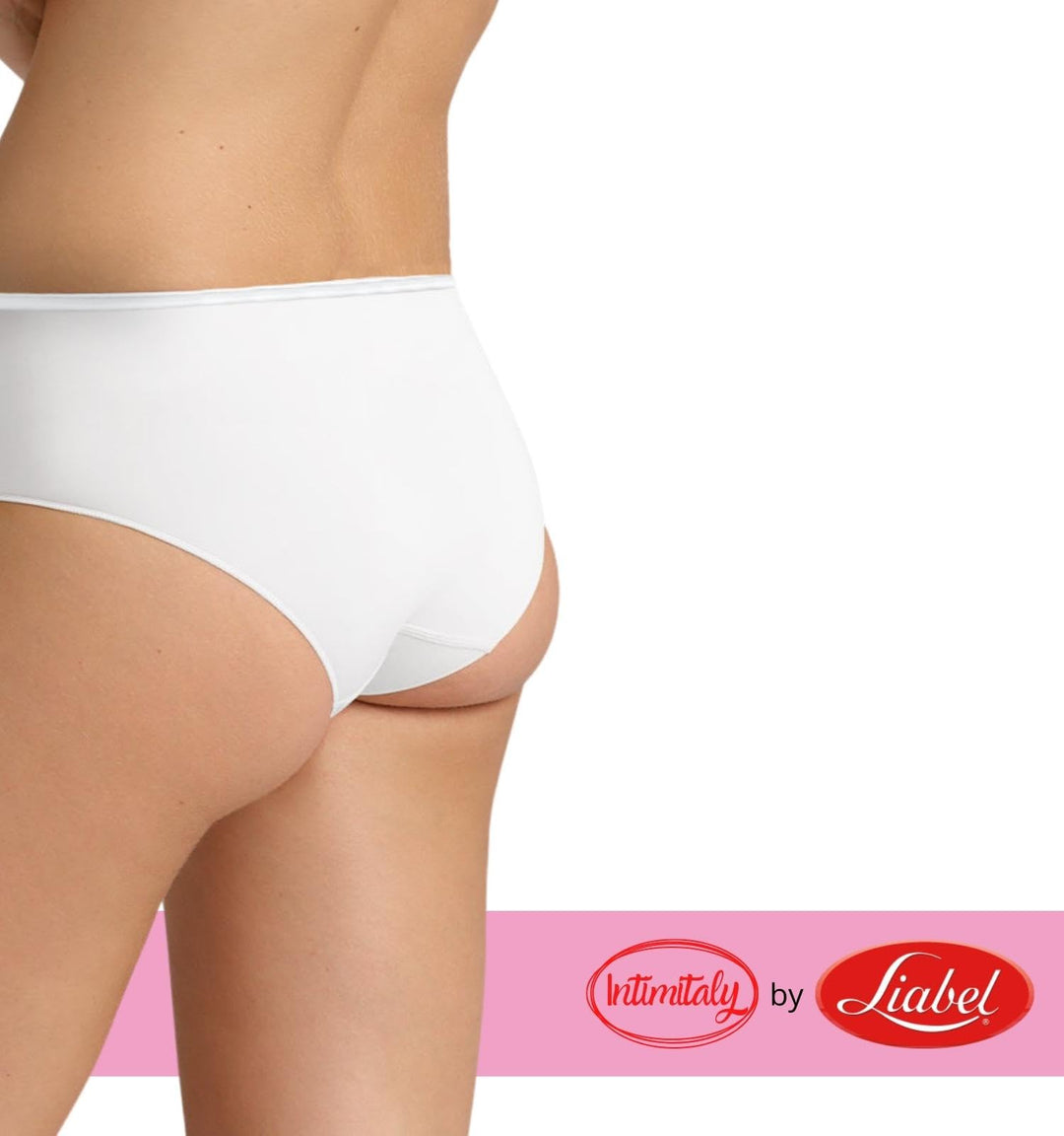 Liabel 6 Mutande Slip da Donna in Cotone Vita Alta Donna Art. T25