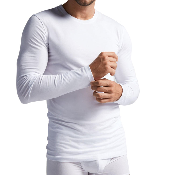 NAVIGARE 3 Maglia uomo intima caldo cotone maniche lunghe Girocollo art. 113 - Cassaniti
