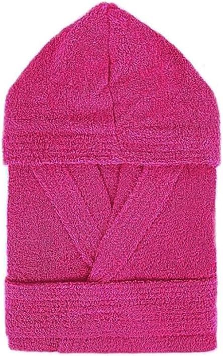 KUVEE Accappatoio 100% Spugna 380 gr Calibrato Uomo Donna Con Cappuccio