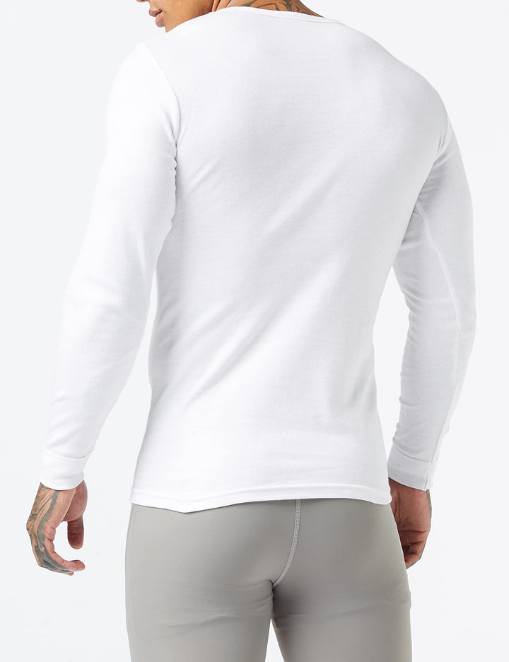 NAVIGARE 3 Maglia uomo intima caldo cotone maniche lunghe scollo a V art. 114 - Cassaniti