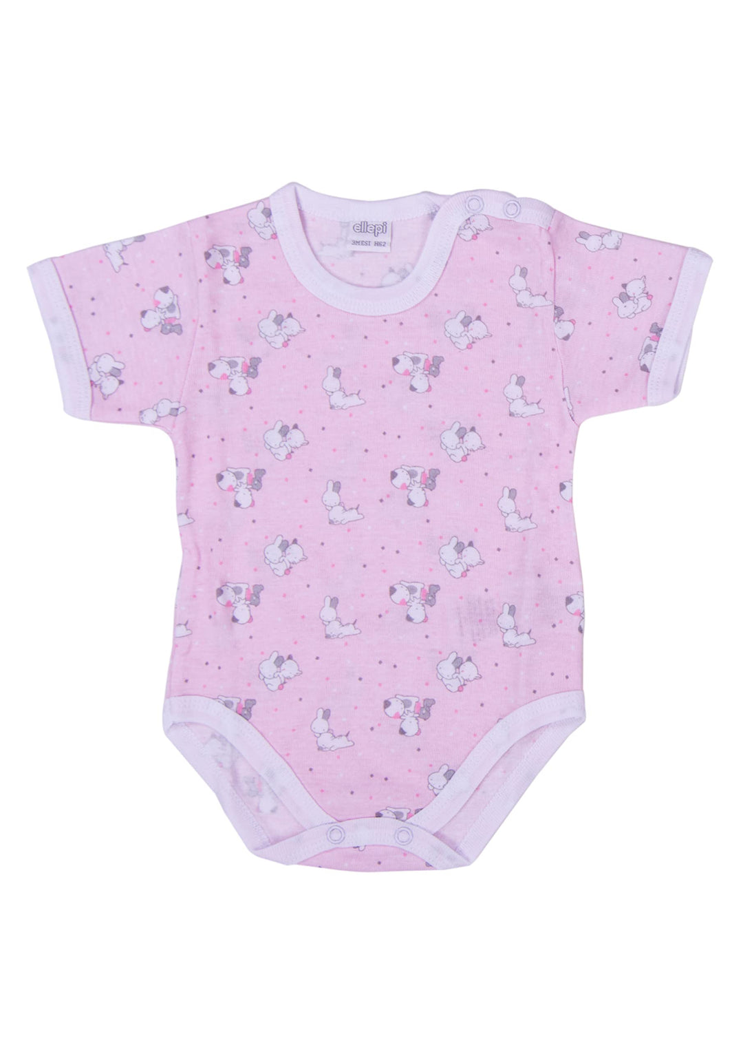 ELLEPI Body in Cotone Leggero per il Tuo Bambino, Fantasia Variabile, Confezione 2 Pz - Cassaniti