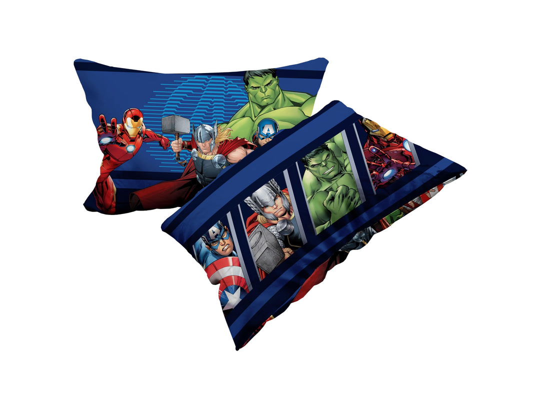 DISNEY-MARVEL Completo Letto Singolo Lenzuolo Sopra Lenzuolo Con Angoli Federa 100% Cotone