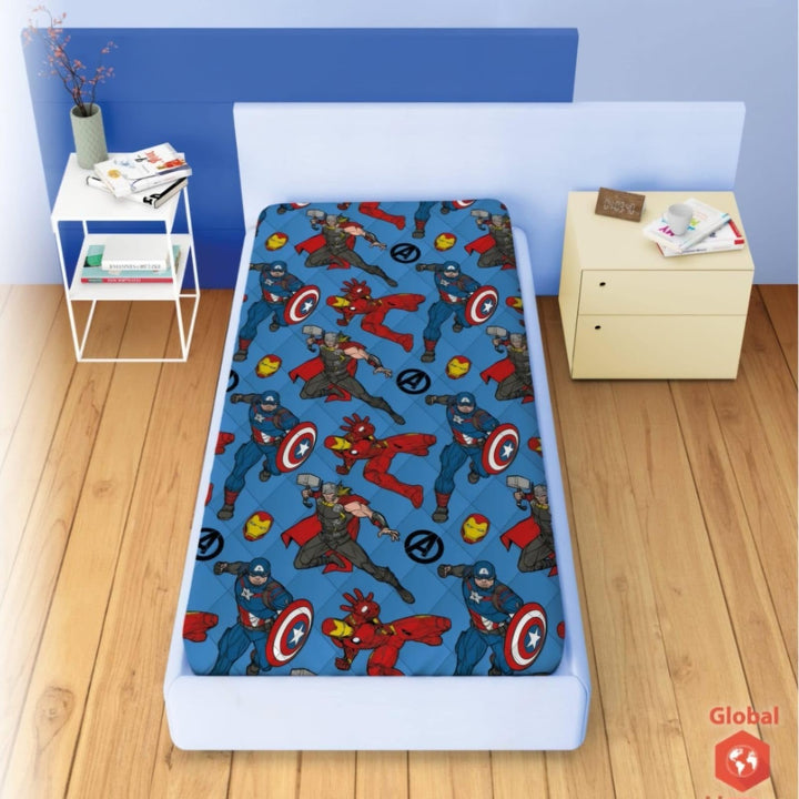 DISNEY-MARVEL Trapuntino una piazza bambino (170x250) AVENGERS