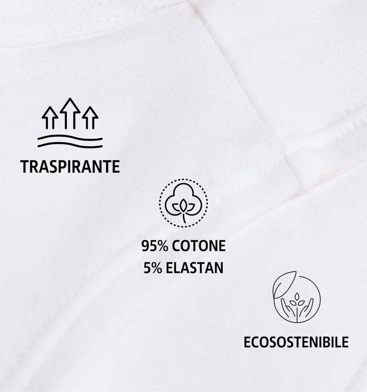 COTONELLA - Slip Donna Cotone Pacco da 3 Mutande Cotone sulla Pelle Art. 3165 - Cassaniti