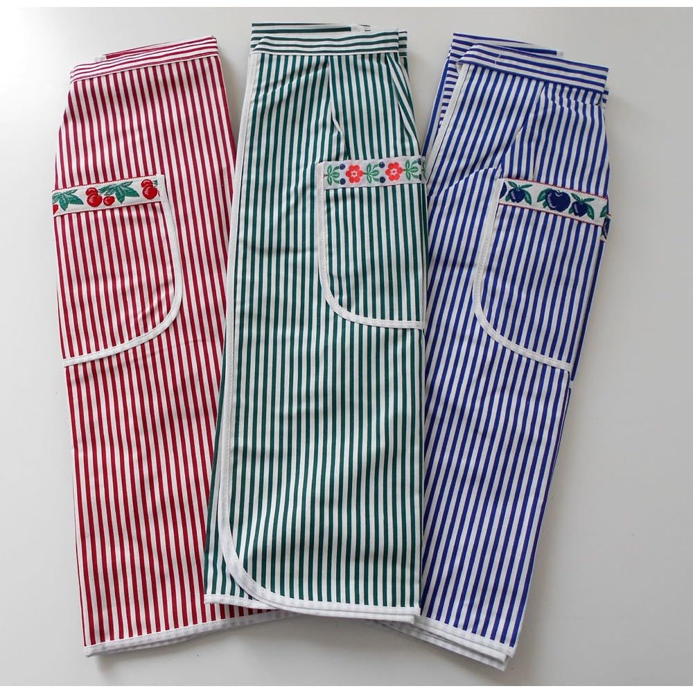 ALBERIGA Set 6/12 Pezzi grembiulino cucina con pettorina