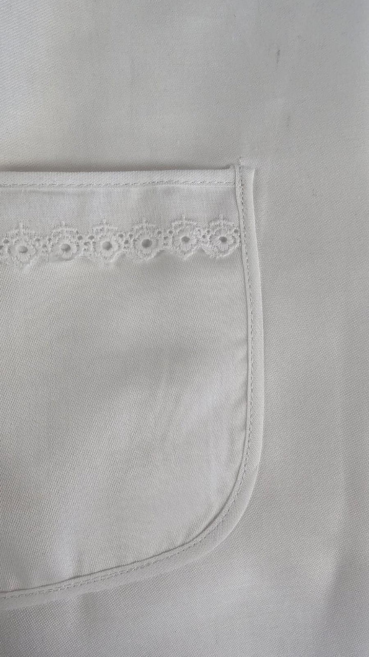 ALBERIGA Set 6/12 Pezzi grembiulino cucina con pettorina