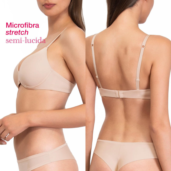 SIèLEI Reggiseno coppe graduate senza ferretto coppa B Art. 1556