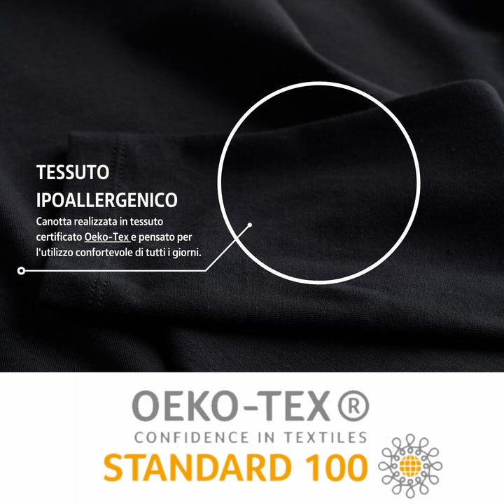 NAVIGARE 3 Maglia uomo intima caldo cotone maniche lunghe Girocollo art. 113 - Cassaniti