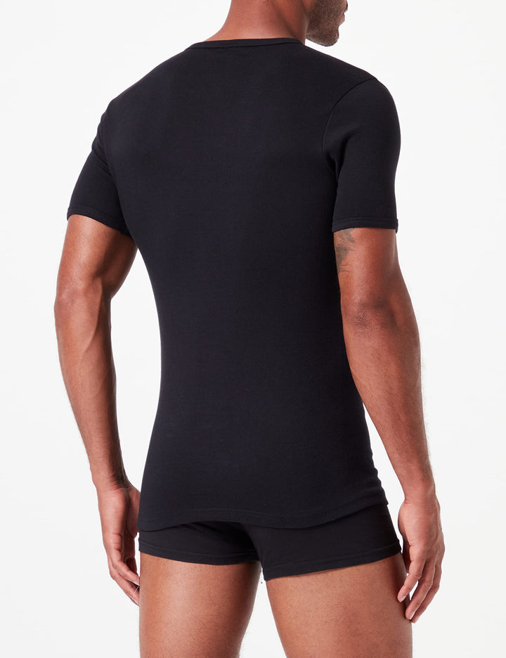 NAVIGARE 3 T-shirt uomo scollo a V caldo cotone art. 112 - Cassaniti