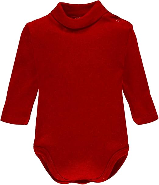 ELLEPI 2 Body Lupetto Manica Lunga Caldo Cotone Neonato Collo Alto Art. 2800