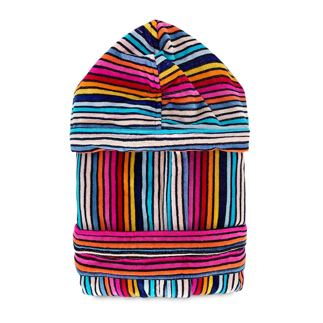 SOMMARUGA Accappatoio Donna in Spugna Velour Ciniglia Art. 10004