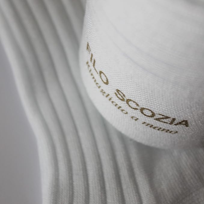 PRISCO Calzettone uomo sanitario filo scozia a coste - Cassaniti