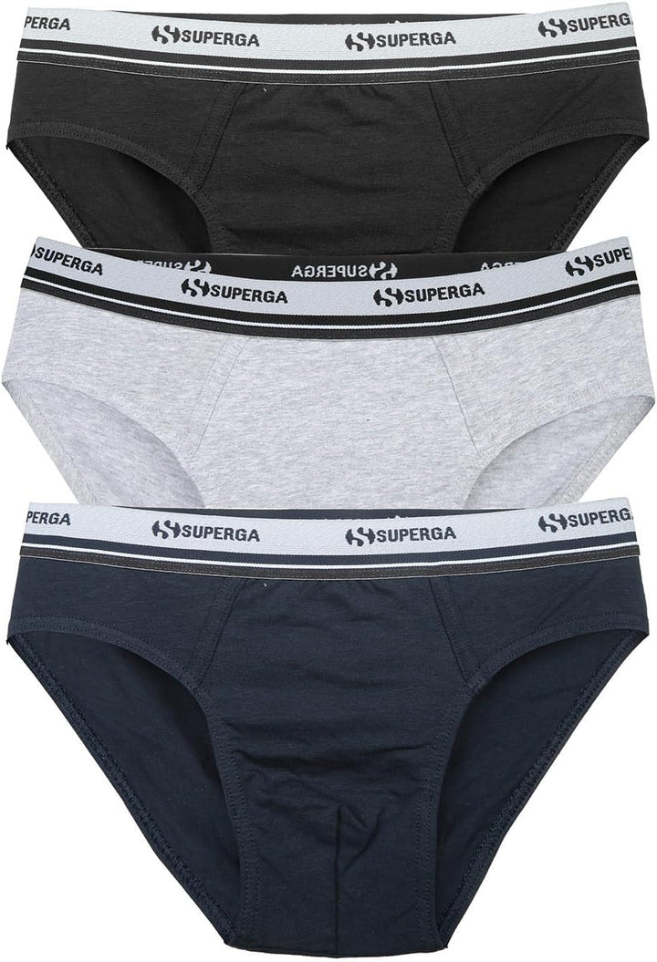 SUPERGA 6 Slip Uomo in Cotone Elasticizzato Art. 357