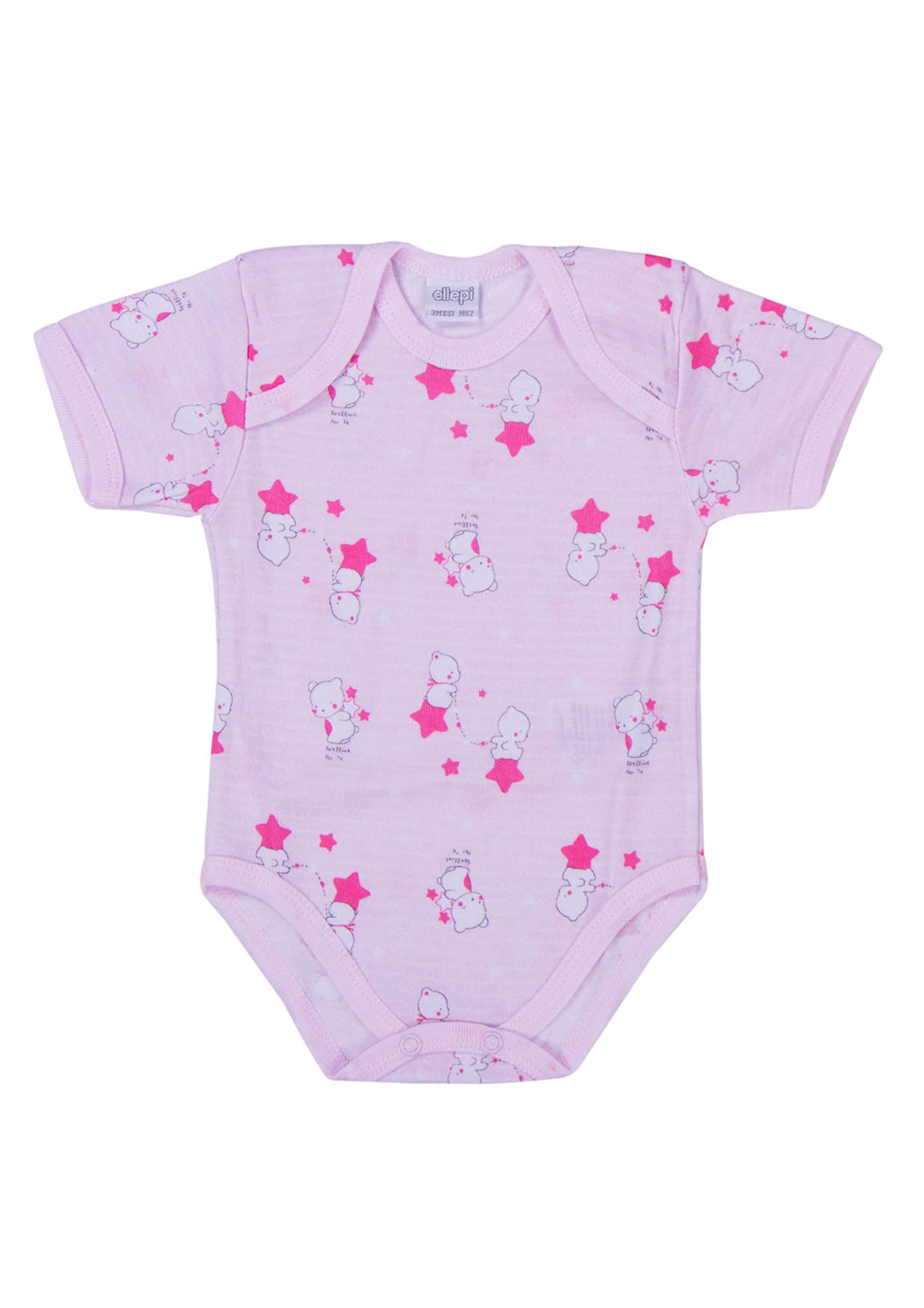 ELLEPI Body in Cotone Leggero per il Tuo Bambino, Fantasia Variabile, Confezione 2 Pz - Cassaniti