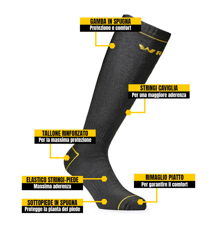 WRK Calza lunga termica Anti-Infortunistica art. 08 - Cassaniti