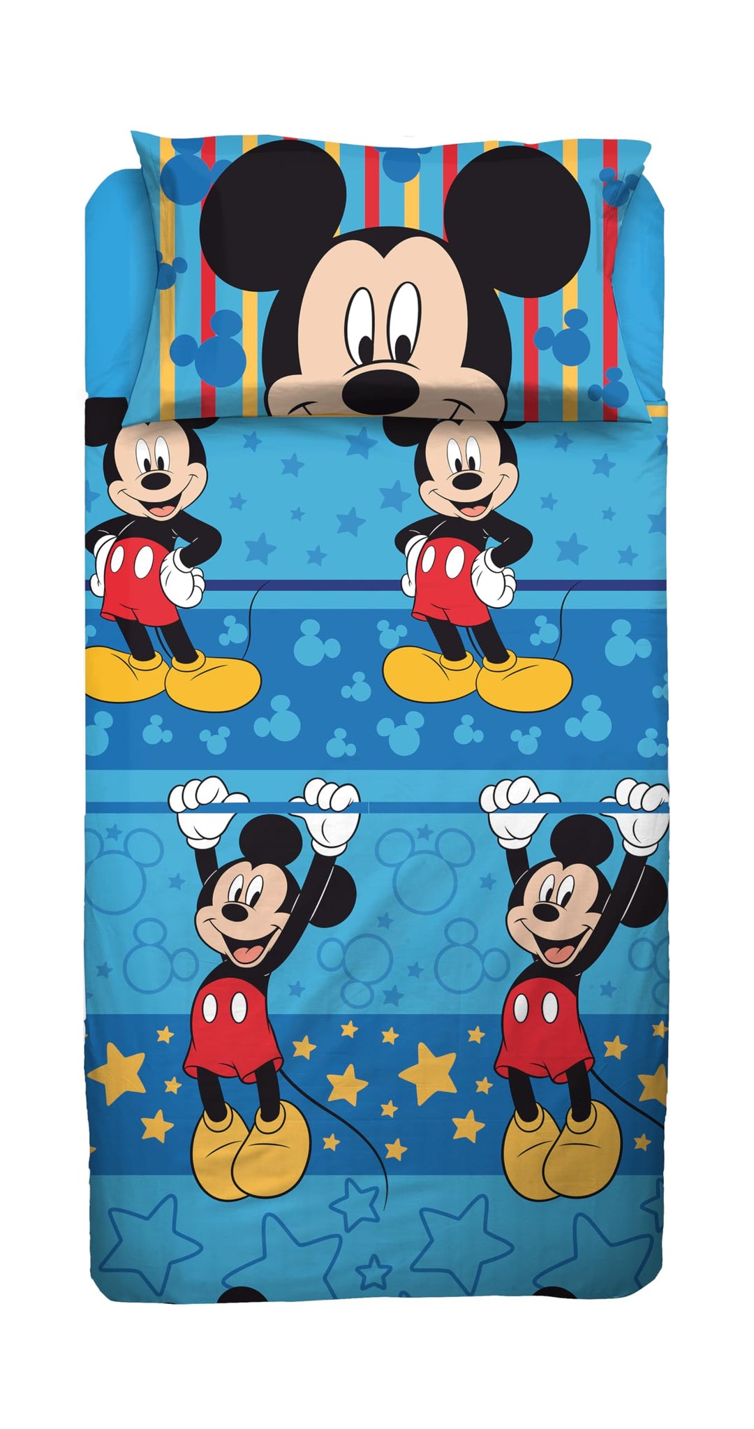 DISNEY-MARVEL Completo Letto Singolo Lenzuolo Sopra Lenzuolo Con Angoli Federa 100% Cotone