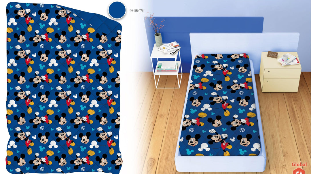 DISNEY-MARVEL Trapuntino una piazza bambino (170x250) MICKEY