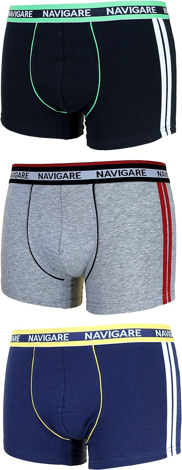 NAVIGARE 6 Boxer ragazzo fantasia moda da 3 a 16 anni - Cassaniti