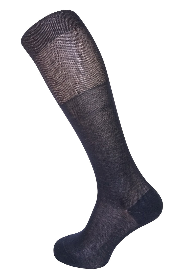 ROSSI 6 Calzettoni uomo lungo 100% cotone rimagliato a mano art. 491 - Cassaniti