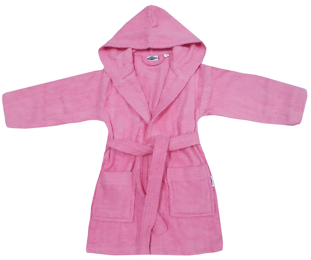 POMPEA Accappatoio Junior Ragazzo/Ragazza con Cappuccio