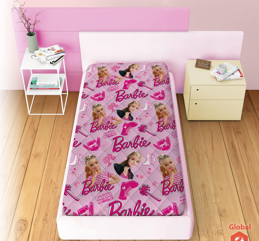 Trapuntino Disney-Marvel una piazza bambina (170x250) BARBIE 2 - Cassaniti