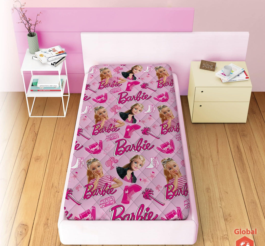 Trapuntino Disney-Marvel una piazza bambina (170x250) BARBIE 2 - Cassaniti