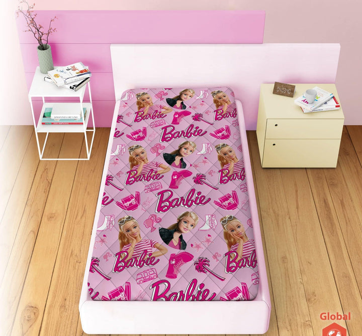 Trapuntino Disney-Marvel una piazza bambina (170x250) BARBIE 2 - Cassaniti