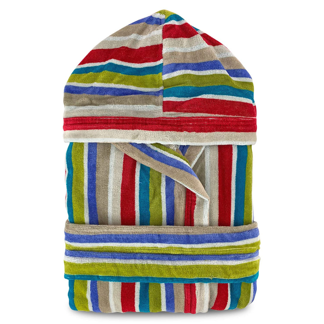 SOMMARUGA Accappatoio Uomo in Spugna Velour Ciniglia Art.10003