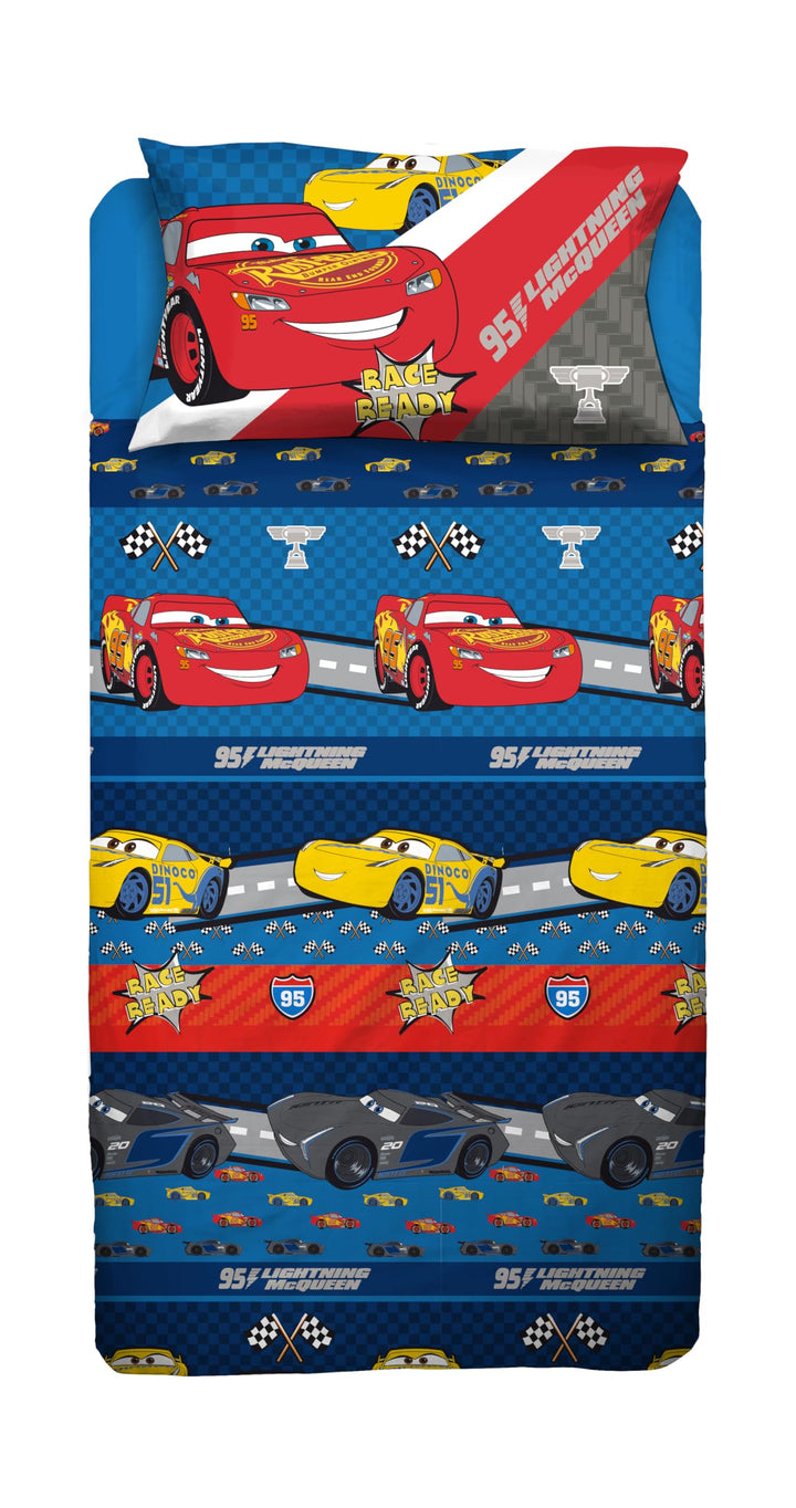 DISNEY-MARVEL Completo Letto Singolo Lenzuolo Sopra Lenzuolo Con Angoli Federa 100% Cotone