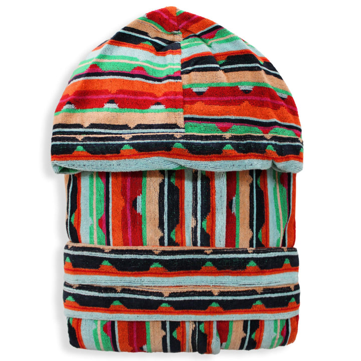 SOMMARUGA Accappatoio Donna in Spugna Velour Ciniglia Art. 10004