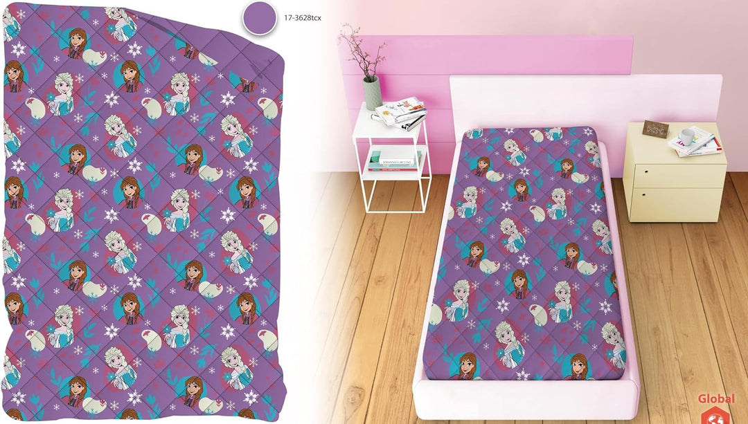 DISNEY-MARVEL Trapuntino una piazza bambina (170x250) FROZEN