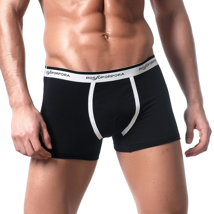 ROSSOPORPORA 6 Boxer uomo cotone elasticizzato - Cassaniti