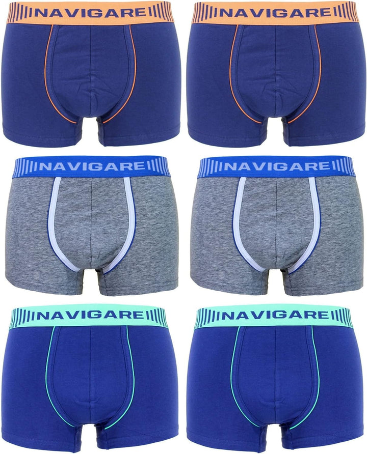 NAVIGARE 6 Boxer ragazzo fantasia moda da 3 a 16 anni - Cassaniti