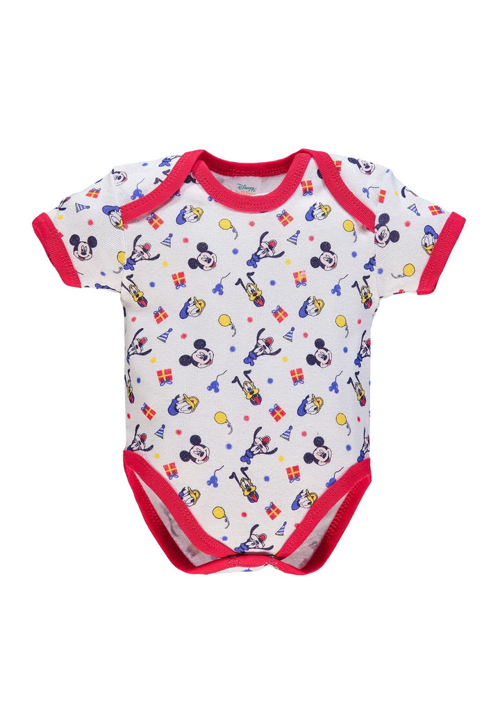 ELLEPI Body Disney Mezza Manica Neonato Cotone Minnie Topolino Confezione 2 Pz - Cassaniti