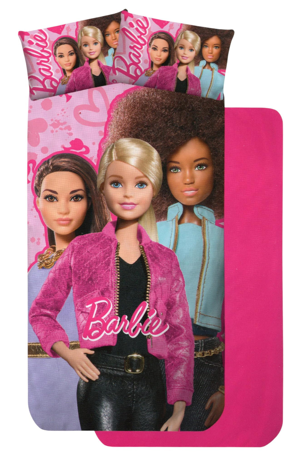 DISNEY-MARVEL Completo lenzuola, set 3 pezzi, sotto con angoli, sopra, federa, 100% Cotone