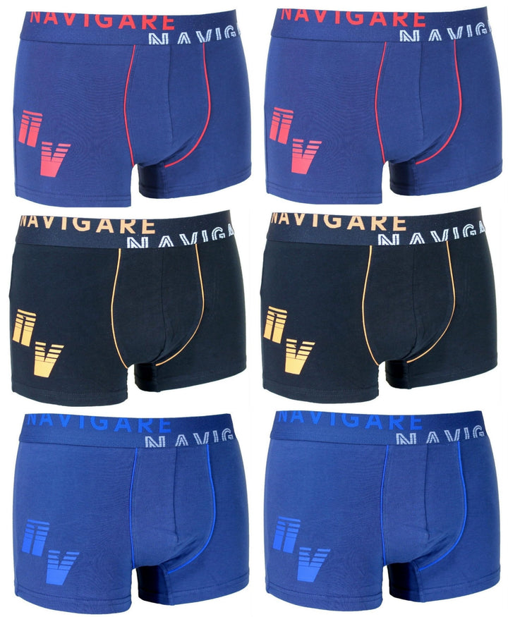 NAVIGARE 6 Boxer ragazzo fantasia moda da 3 a 16 anni - Cassaniti